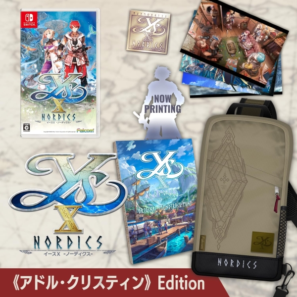 Falcom Ys X -Nordics- "Adol Christine" Edition Switch