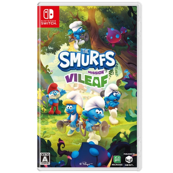 H2 Interactive The Smurfs Mission Vileaf Switch