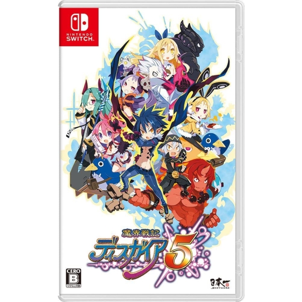 Japan's No. 1 Software Makai Senki Disgaea 5 Switch