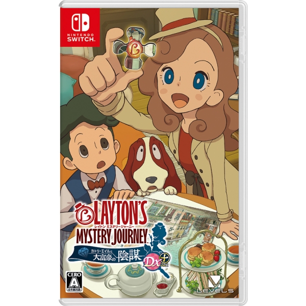 Level-5 Layton Mystery Journey Catry Eail and Millionaire's Conspiracy DX+ Switch