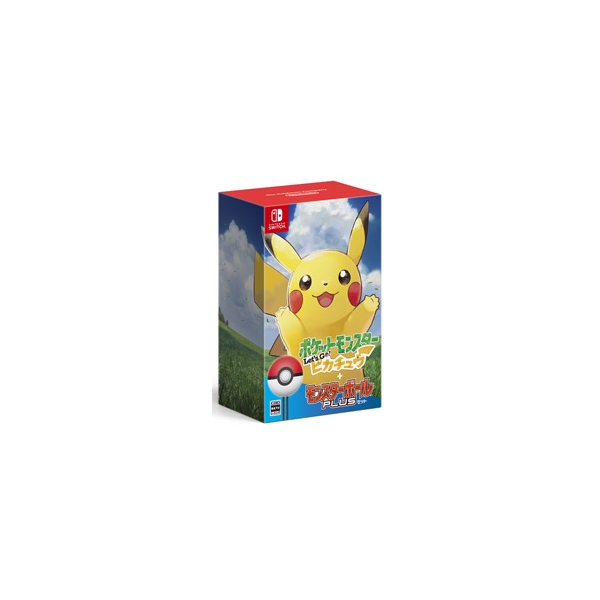 Pokemon Let's Go! Pikachu Monster Ball Plus Set Switch