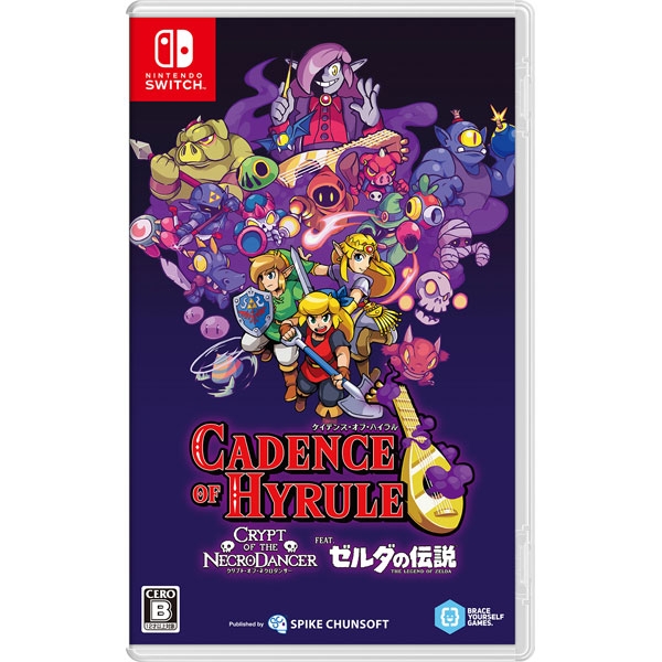 Spike Chun Soft Cadence of the Hailal: Crypto of Necrodancer FEAT. Legend of Zelda Switch