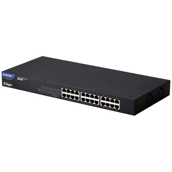 Switching HUB ELECOM EHB-UG2D24F-PL Black Computers Networking