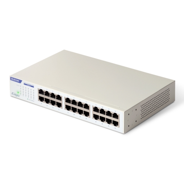 Switching HUB ELECOM EHC-G24MN2-HW White Computers Networking