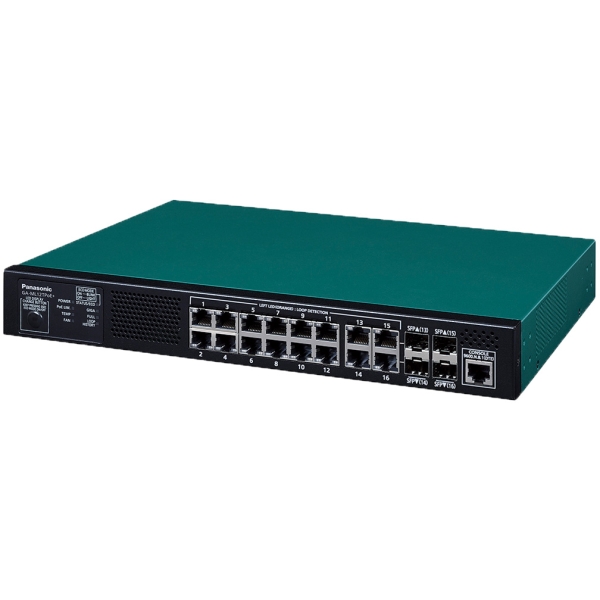 Switching HUB Panasonic GA-ML12TPoE+ PN261293B3 green/black Computers Networking