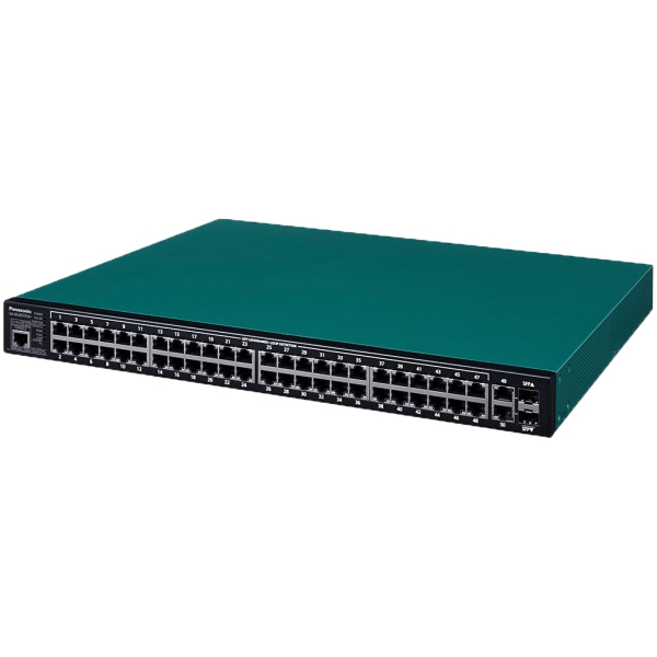 Switching HUB Panasonic GA-ML48TCPoE+ PN264892B5 Green/Black Computers Networking