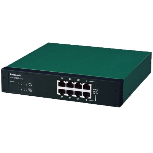 Switching HUB Panasonic GA-UM6T-ESD PN24061B5 Computers Networking