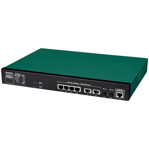 Switching HUB Panasonic MGA-ML4TWPoE++ PN290496B3 green/black Computers Networking