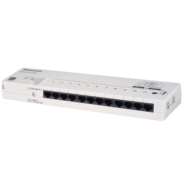 Switching HUB Panasonic Switch-S12E PN211207B3 Satin Gray Computers Networking