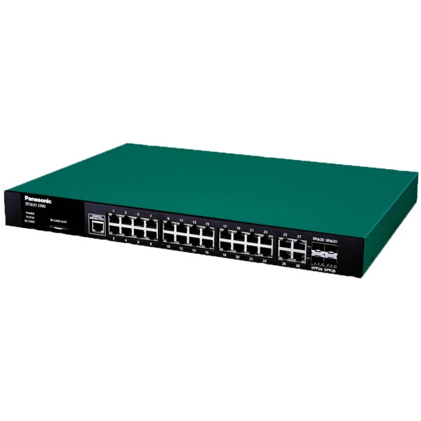 Switching HUB Panasonic ZEQUO 2300 PN26241KB3 Green/Black Computers Networking