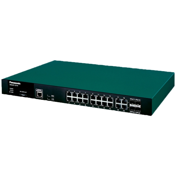 Switching HUB Panasonic ZEQUO 2310 PN26161KB3 green/black Computers Networking