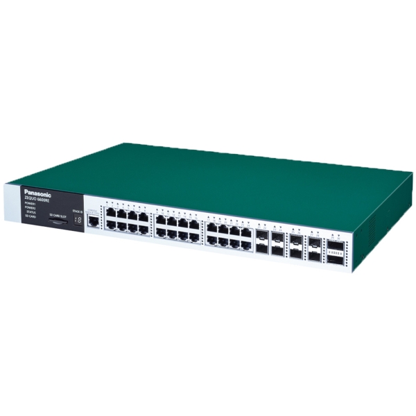 Switching HUB Panasonic ZEQUO 6600RE PN36241EB3 Green/Silver Computers Networking