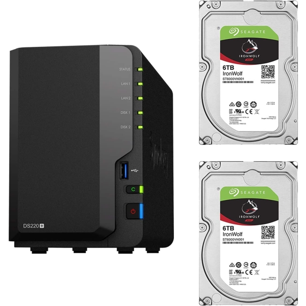 Network Attached Storage NAS Synology DiskStation DS220+-SI6T2A