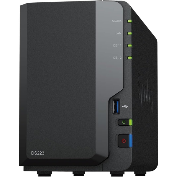 Network Attached Storage Synology DiskStation DS223/G Network Attached Storages (NAS