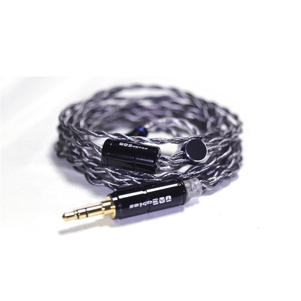 Earphone Cables Terminal for exclusive use of TACable powered by HAKUGEI Onyx mini-plug ⇔ Earphone Cable