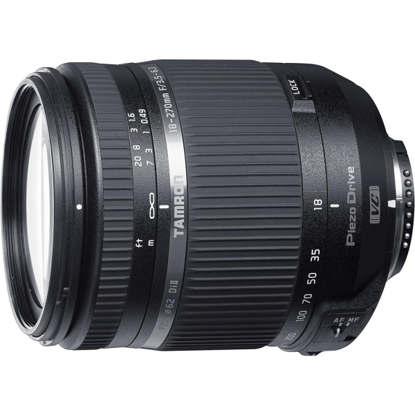 TAMRON 18-270mm F/3.5-6.3 Di II VC PZD (Model B008TS) Canon use Camera Lens