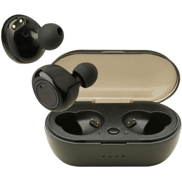 Tanoshii Kaisha terra TA-TE01TW JBK jet black Earphone Headphone