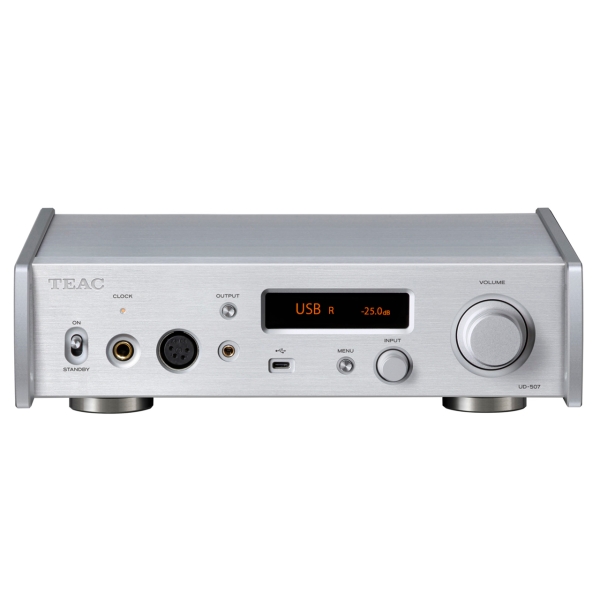 TEAC UD-507-S silver Headset Amp DAC