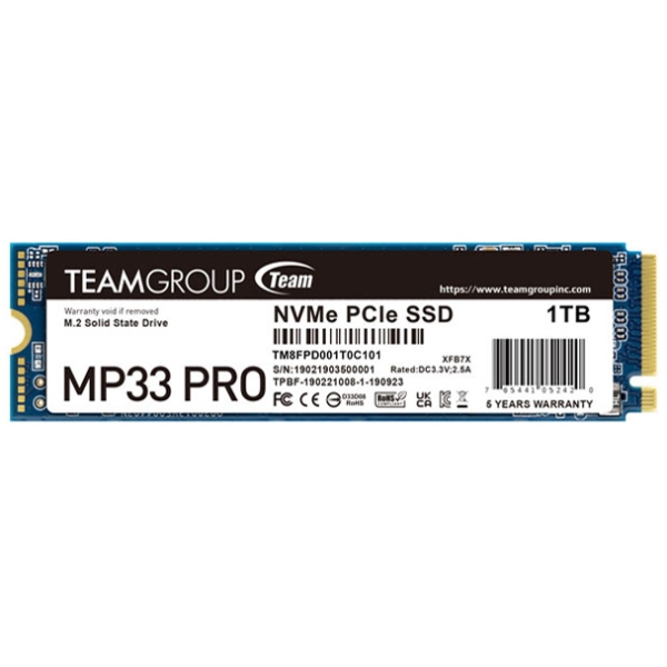 Team MP33 PRO TM8FPD001T0C101 SSD