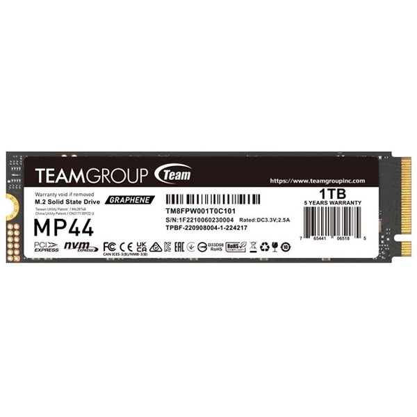 Team MP44 TM8FPW001T0C101 SSD