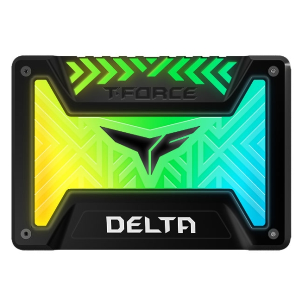 SSD Team T-FORCE DELTA RGB SSD T253TR500G3C313 black