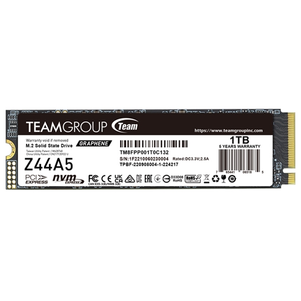 Team T-FORCE Z44A TM8FPP001T0C132 SSD