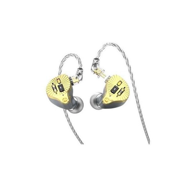 TFZ SUPERTFZ CROWN Gold & Gray Earphone Headphone