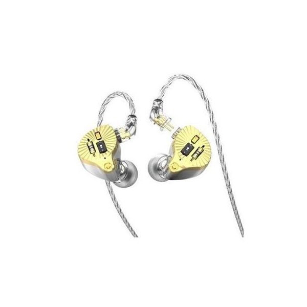 TFZ SUPERTFZ CROWN Gold & Silver Earphone Headphone