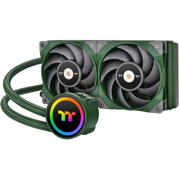 Thermaltake TOUGHLIQUID 240 ARGB Sync Racing Green CL-W319-PL12RG-A green CPU Fan