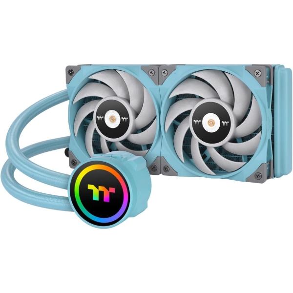 Thermaltake TOUGHLIQUID 240 ARGB Sync Turquoise CL-W319-PL12TQ-A turquoise CPU Fan