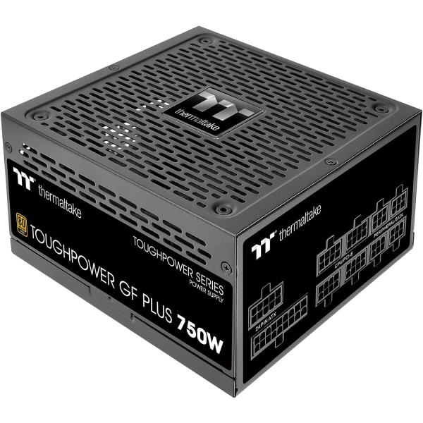 Thermaltake TOUGHPOWER GF PLUS 750W GOLD PS-TPD-0750FNFAGJ-3 Black Power Supply