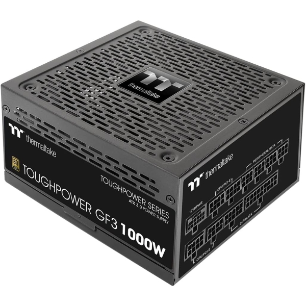 Thermaltake TOUGHPOWER GF3 1000W PCI Gen5.0 GOLD PS-TPD-1000FNFAGJ-4 Black Power Supply