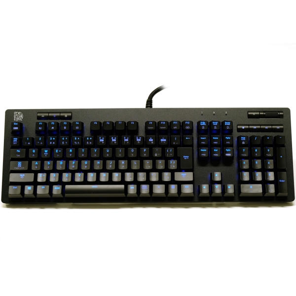 Keyboard Thermaltake Tt eSPORTS Neptune Pro Blue Switch KB-NPP-TBBLJP-01 black