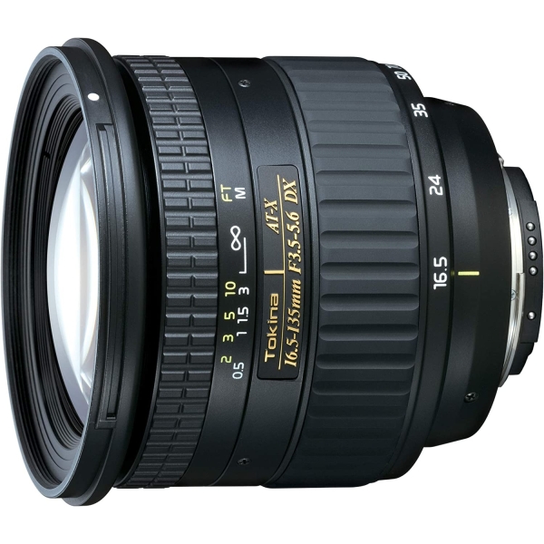 Camera Lens TOKINA AT-X 16.5-135 DX 16.5-135mm F3.5-5.6 (for Nikon) Lense