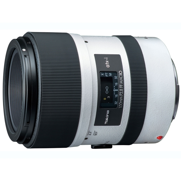 Camera Lens TOKINA atx-i 100mm WE F2.8 FF Macro white edition Canon use Lense