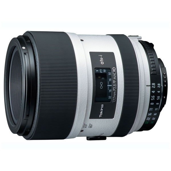 Camera Lens TOKINA atx-i 100mm WE F2.8 FF Macro white edition NIKON use Lense