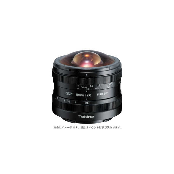 Camera Lens TOKINA SZ 8mm F2.8 FISH-EYE MF FOR CANON M Lense