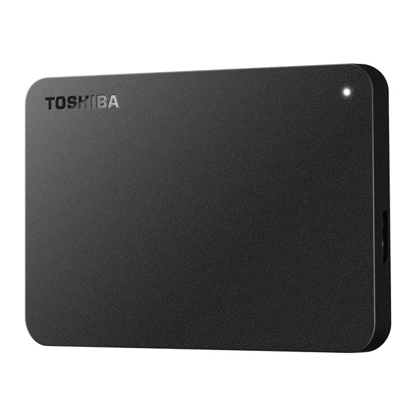 External Hard Drive Toshiba CANVIO HD-TPA1U3-B Black