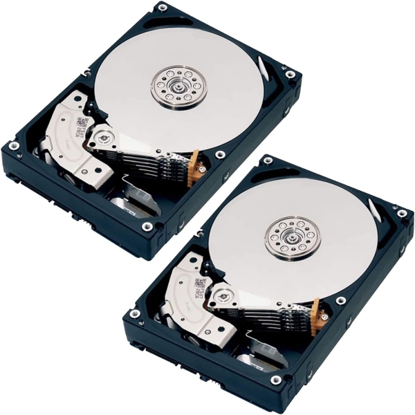 Internal Hard Drive 3.5 inch Toshiba MN06ACA10T/JP2 Set of 2 10TB SATA600 7200