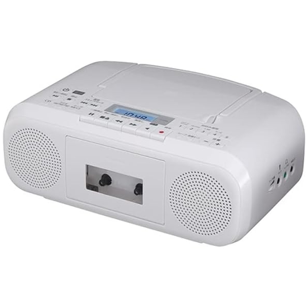 TOSHIBA TY-CDS8(W) white Boombox - image 2