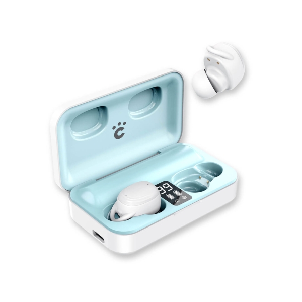 TRA cheero CHE-627-WH white X blue Earphone Headphone