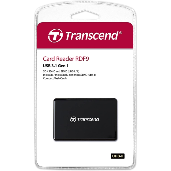 Card Reader Transcend TS-RDF9K2 microUSB Black