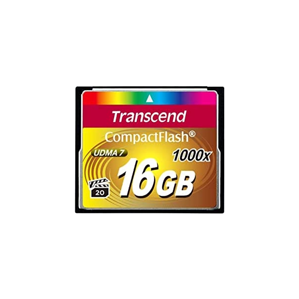 Compact Flash Transcend TS16GCF1000 16GB