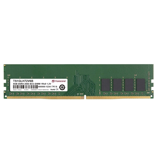 Memory Transcend TS1GLH72V6B DDR4 PC4-21300 8GB ECC