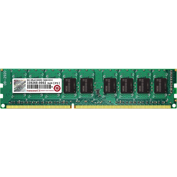 Memory Transcend TS1GLK72V6H DDR3 PC3-12800 8GB ECC