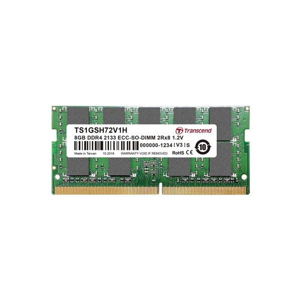 Memory Transcend TS1GSH72V1H S.O.DIMM DDR4 PC4-17000 8GB ECC