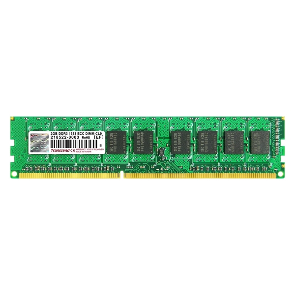 Memory Transcend TS256MLK72V3U DDR3 PC3-10600 2GB ECC