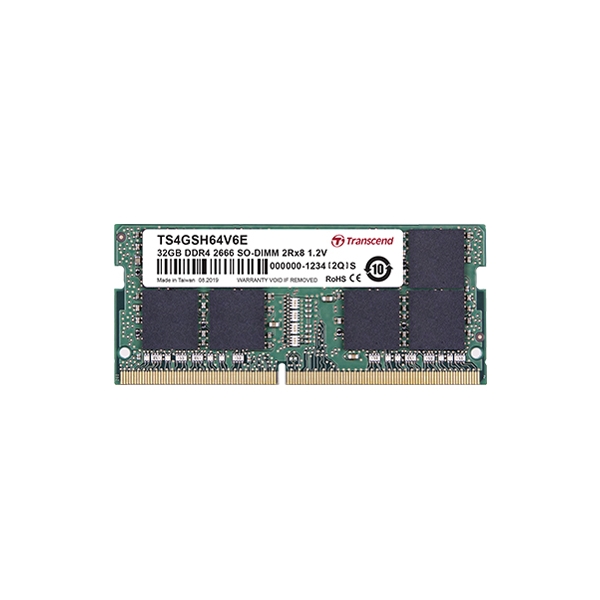 Memory Transcend TS4GSH64V6E S.O.DIMM DDR4 PC4-21300 32GB