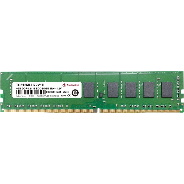 Memory Transcend TS512MLH72V1H DDR4 PC4-17000 4GB ECC