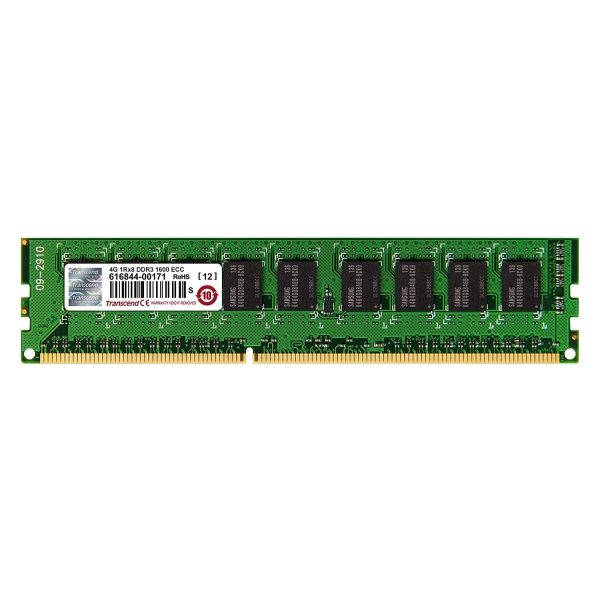 Memory Transcend TS512MLK72V6H DDR3 PC3-12800 4GB ECC